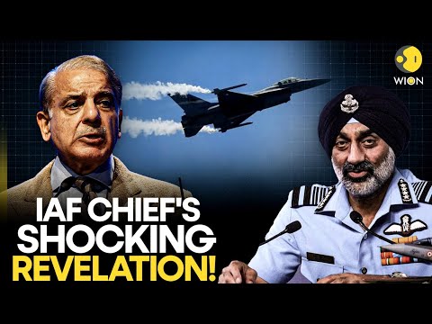 LIVE: IAF Chief Drops Bombshell, Reveals Pakistan’s Big Losses During Operation Sindoor | WION