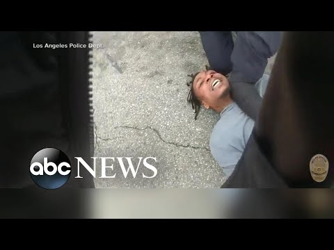 Police bodycam footage shows man being tased | WNT