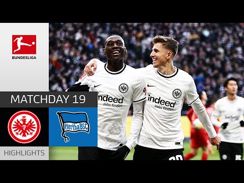 Eintracht Frankfurt - Hertha BSC 3-0 | Highlights | Matchday 19 – Bundesliga 2022/23