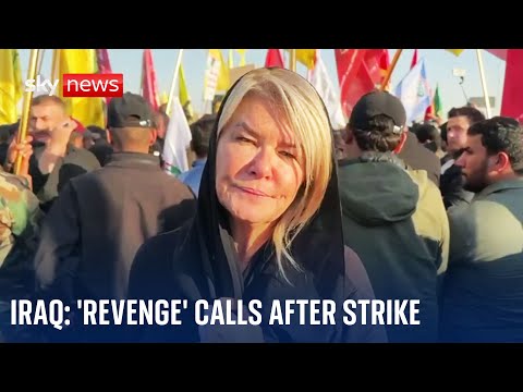 Thousands attend funeral of Iraqi commander killed in US drone | Iraq strike