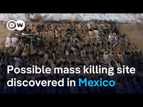 Mexicans searching for missing relatives uncover site of an apparent mass killing | DW News