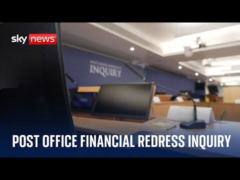 Watch live: Post Office financial redress inquiry