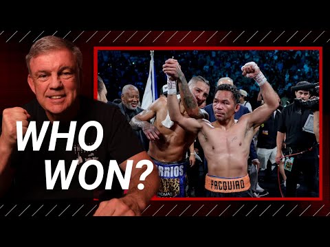 Was Manny Pacquiao Robbed?  Manny Pacquiao vs Mario Barrios Recap
