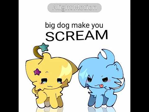 pitbull terrier thing || #alightmotion #animation #animationmeme #oc #silly #tspmo #cringe #fyp