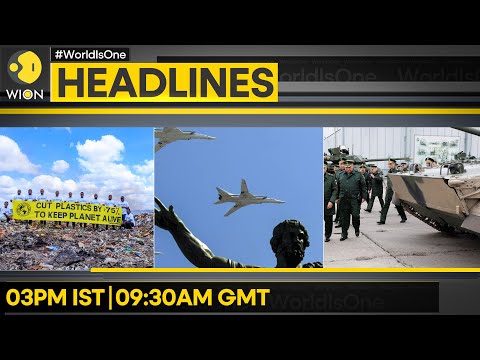 Kyiv downs long-range Russian bomber jet | Russia’s Shoigu visits military plant | WION Headlines