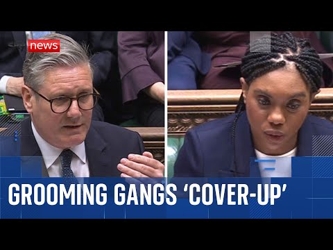 PMQs: Badenoch repeats calls for inquiry into grooming gangs 'cover-up'