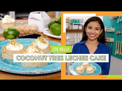 Coconut Tres Leches Cake | Zoe Kelly