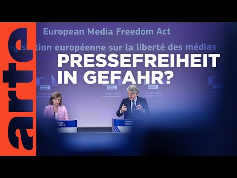 Das Europäische Medienfreiheitsgesetz: Wie steht es um den Schutz des Journalismus? | ARTE Info Plus