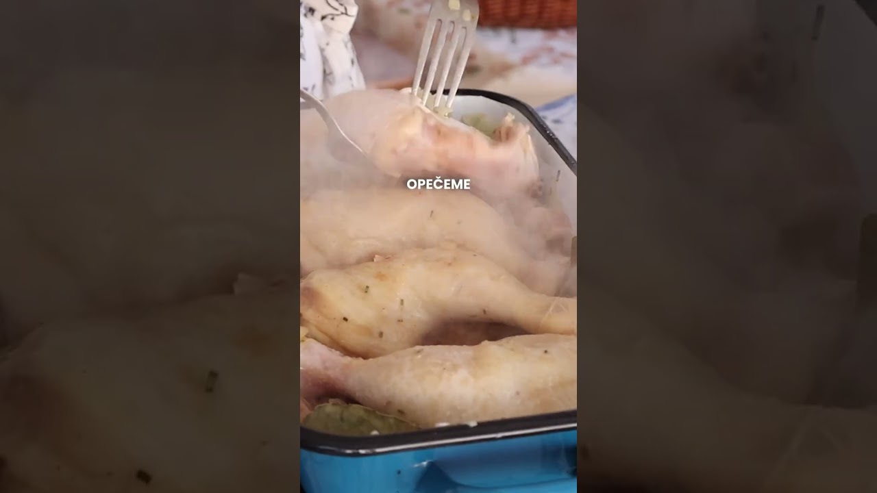 Kuře à la bažant: Šťavnaté porce masa s lahodnou omáčkou #toprecepty #foodie #recepty