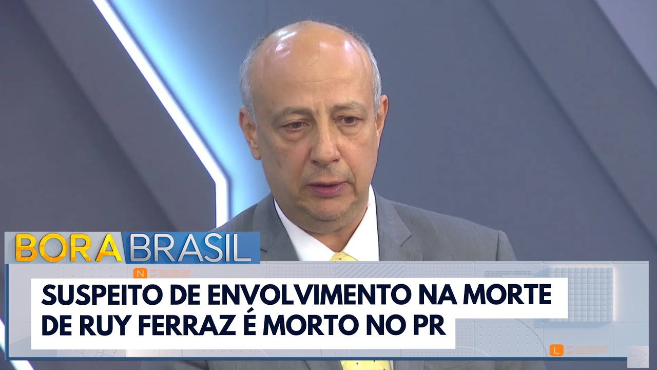 Envolvido no assassinato do ex delegado geral Ruy Ferraz é morto | Bora Brasil