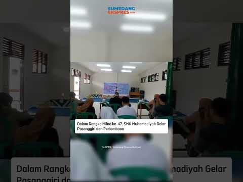 Dalam Rangka Milad ke-47, SMK Muhamadiyah Gelar Pasanggiri dan Perlombaan