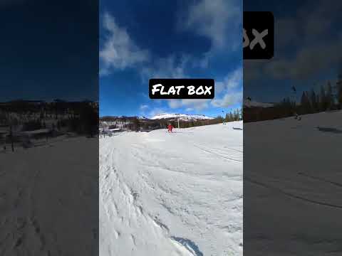 5 year old Snowboarder first line through the start park for the boys at Boreal #shredfam #family
