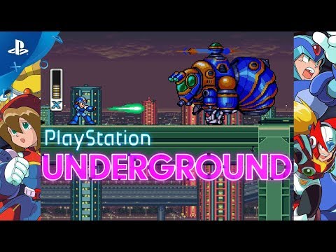 Mega Man X Legacy Collection - PS4 Gameplay | PlayStation Underground
