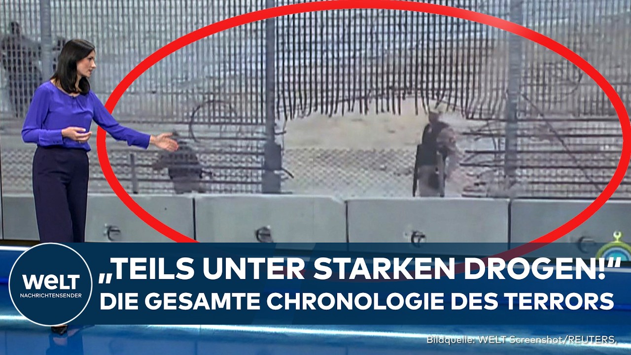 ZEITSTRAHL DES TERRORS: So lief der Überfall der Hamas auf Israel am 7. Oktober 2023 ab