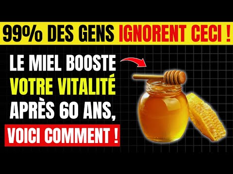 Utilisez le MIEL de cette façon et votre TESTOSTÉRONE grimpe de 94% ! 🍯🔥