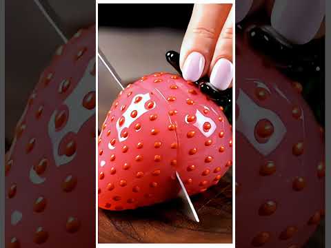 37 Second ASMR Glass Fruit Cating #asmr #relaxing #satisfying #crestal #relaxtime