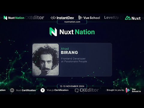 Nuxt Nation 2024: Ahad Birang - The State of Nuxt Content