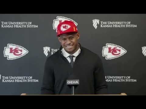 JuJu Smith-Schuster Introductory Press Conference | Kansas City Chiefs video clip
