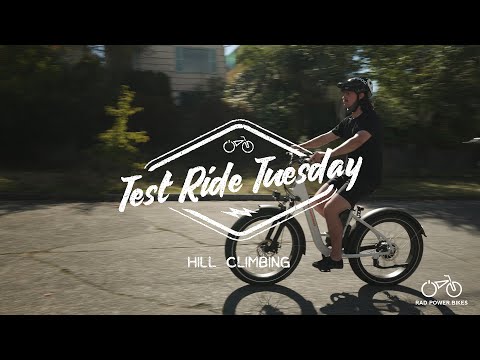 How Does RadRover Handle Hills? | Test Ride Tuesday