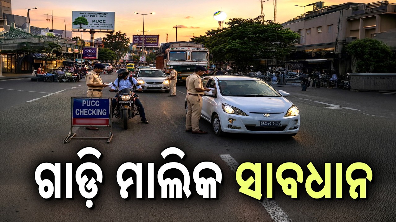 No More On-Road Checking! E-Challan For PUCC & Insurance Violations In Odisha | Argus News