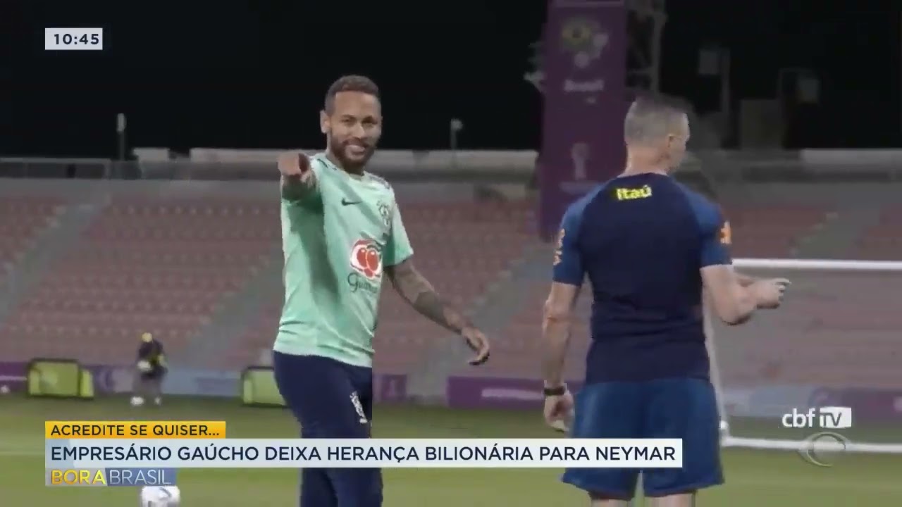 Empresário gaúcho deixa herança bilionária para Neymar | Aconteceu na Semana