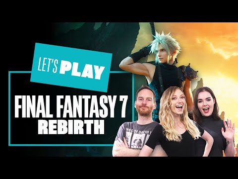 Let's Play Final Fantasy 7 Rebirth - FF7 Rebirth PS5 gameplay