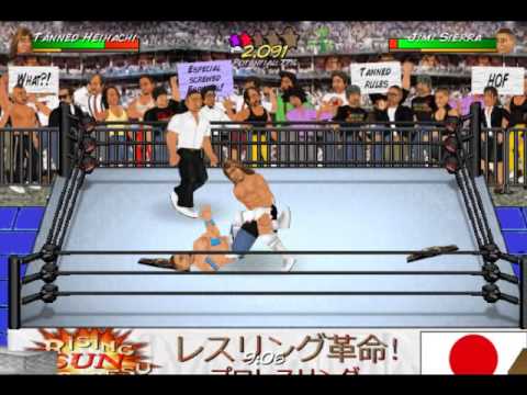 booking revolution wrestling video