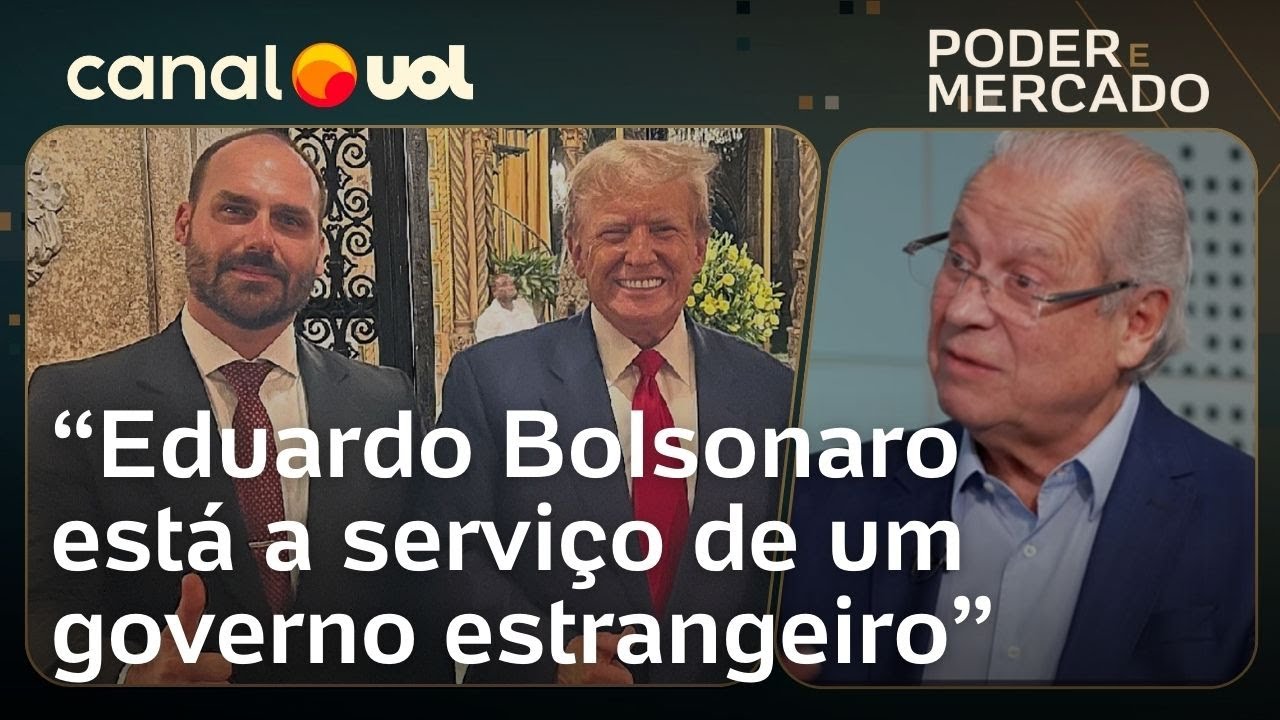 Eduardo Bolsonaro serve a governo estrangeiro e tem que perder nacionalidade brasileira diz Dirceu