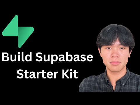 Working on My Supbase Starter Kit