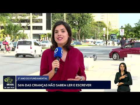 56% das crianças do 2º ano não sabem ler e escrever