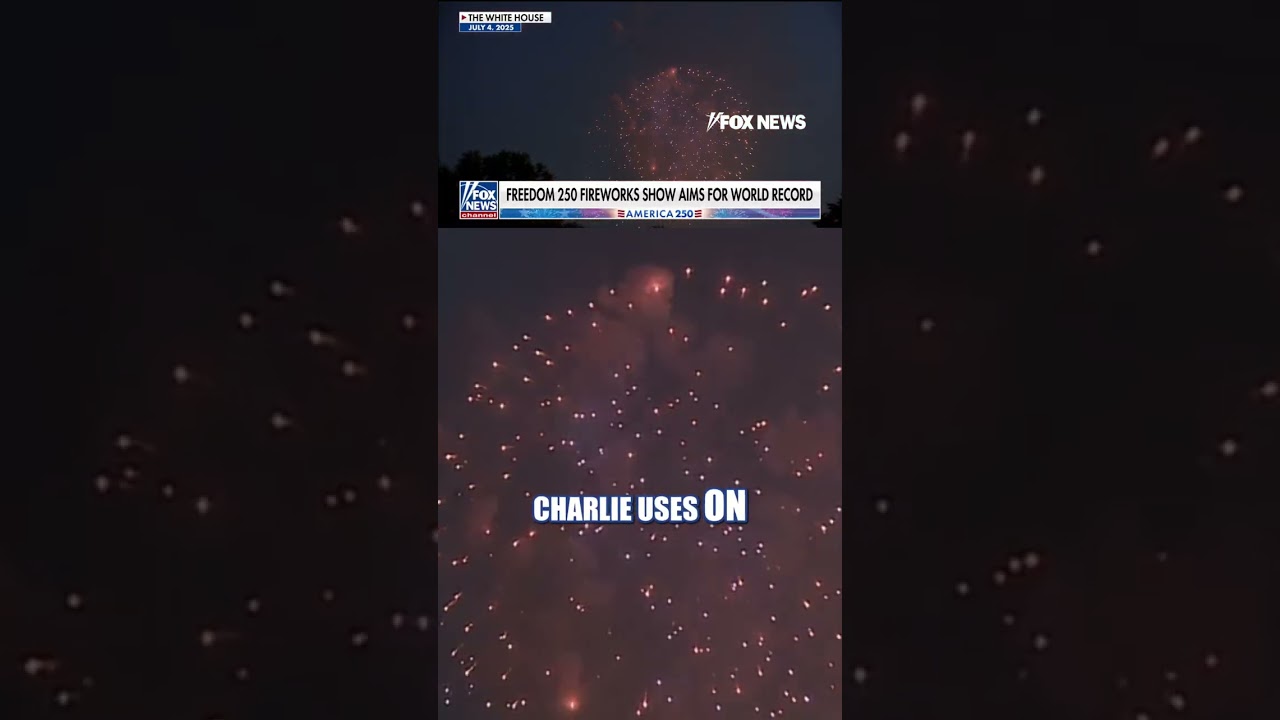 SKY HIGH: America250 fireworks show aims for world record #foxnews #news #shorts #fireworks