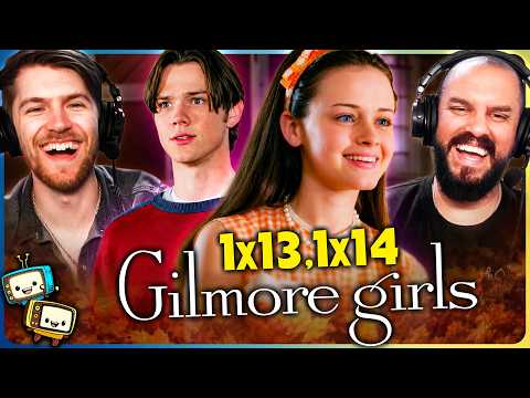 GILMORE GIRLS Season 1 Episodes 13-14 Reaction! | First Time Watch! | Lauren Graham | Alexis Bledel
