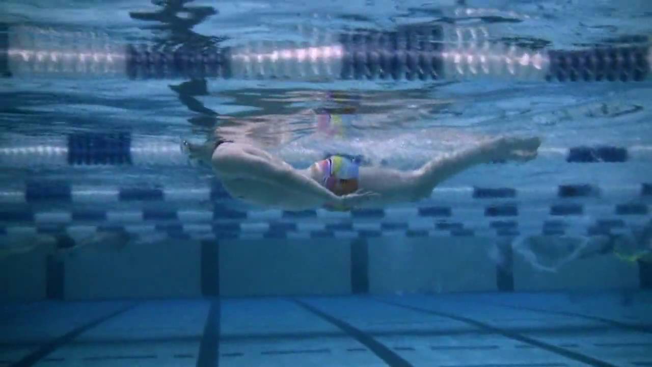 Swimming - Breaststroke - Head-Lead Kick on Your Back - YouTube