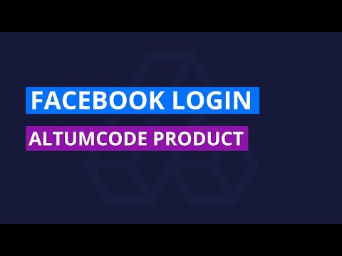 How to setup Facebook Login with an AltumCode product