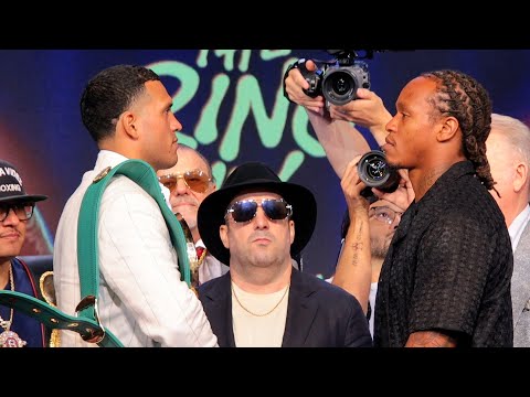 David Benavidez vs Anthony Yarde FACE OFF at Ring 4 Kickoff Press Conference