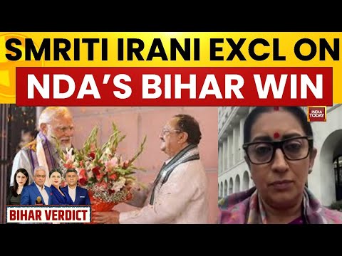 Smriti Irani Exclusive On NDA's Bihar Win: Women And Youth Rejected 'Jungle Raj' For Development