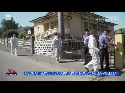 Neonati sepolti, i Ris nella villa degli orrori - La Vita in diretta 17/09/2024