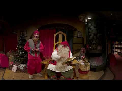 Telia and Nokia took children on a virtual visit to Santa’s Workshop over 5G