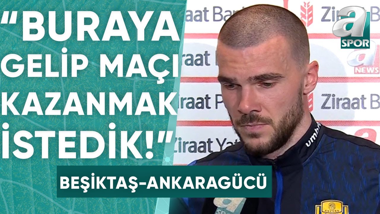 Nihad Mujakic: "Bireysel Hatadan Dolayı Geriye Düştük" (Beşiktaş 1-0 MKE Ankaragücü) / A Spor