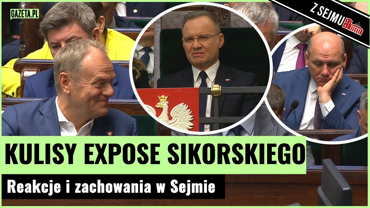 Expose Markoego w Sejmie od kulis. Narciarz, Myśliwy, Papa, Ludowy i śpiący poseł PiS