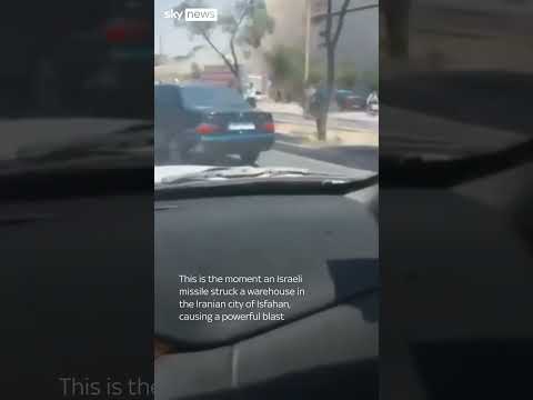 Israeli missile hits warehouse in Iranian city