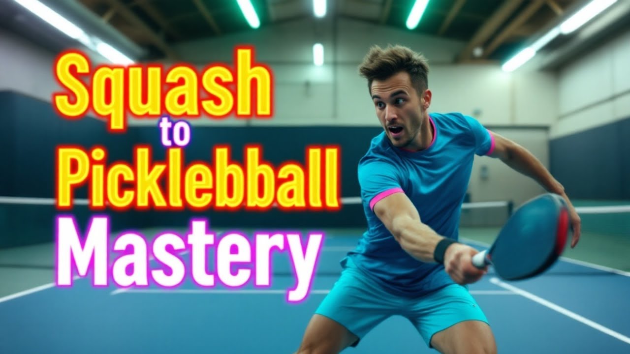 Former Squash Semi Professional Learns Pickleball