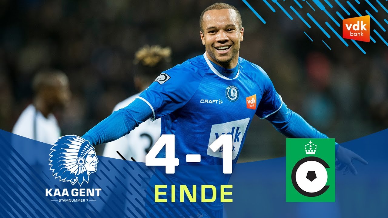 KAA GENT - Cercle Brugge: 4-1