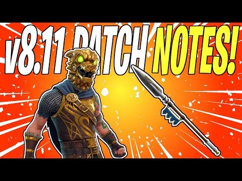 Fortnite Patch Notesçš„æ‡¶äººåŒ… å½±éŸ³æ•´ç† æ‡¶äººéƒ¨è½ ç†±é–€æ‡¶äººåŒ… - new sir lancelot spear performance fixes update v8 11 patch notes fortnite