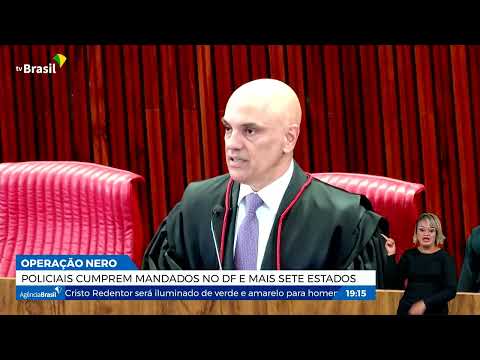 Operação Nero: Policiais cumprem mandados no DF e mais sete estados