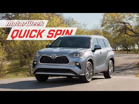 Redesigned 2020 Toyota Highlander | MotorWeek Quick Spin