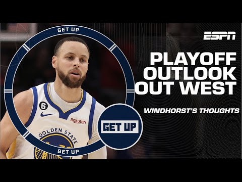 Brian Windhorst thinks the Warriors are the BIGGEST winners in the West  | Get Up video clip