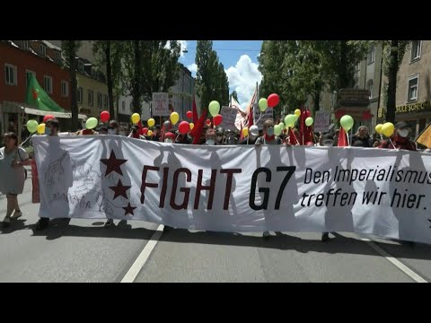 Thousands protest against the G7 summit in Munich | AFP