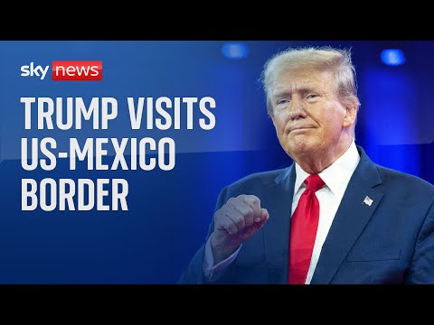 Watch live: Trump meets with Texas National Guard and visits US-Mexico border