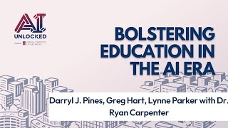 Bolstering education in the artificial intelligence era